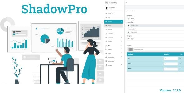 ShadowPro - Billing, Invoicing, Accounting & HRM Management